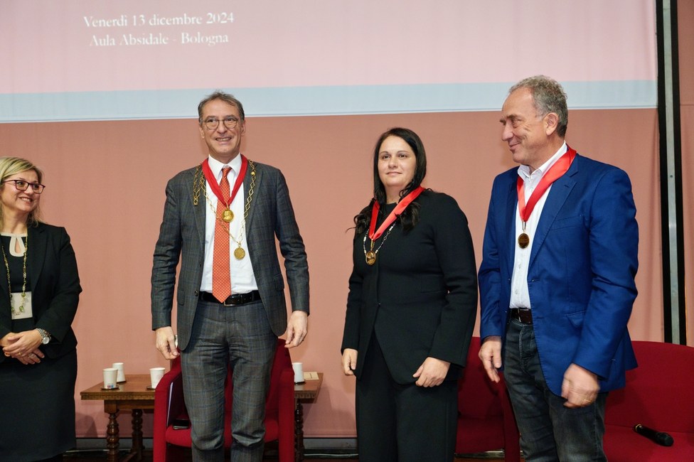 Fiorenzo Parrinello e Silvia Gaiani, Medaglia Marconi